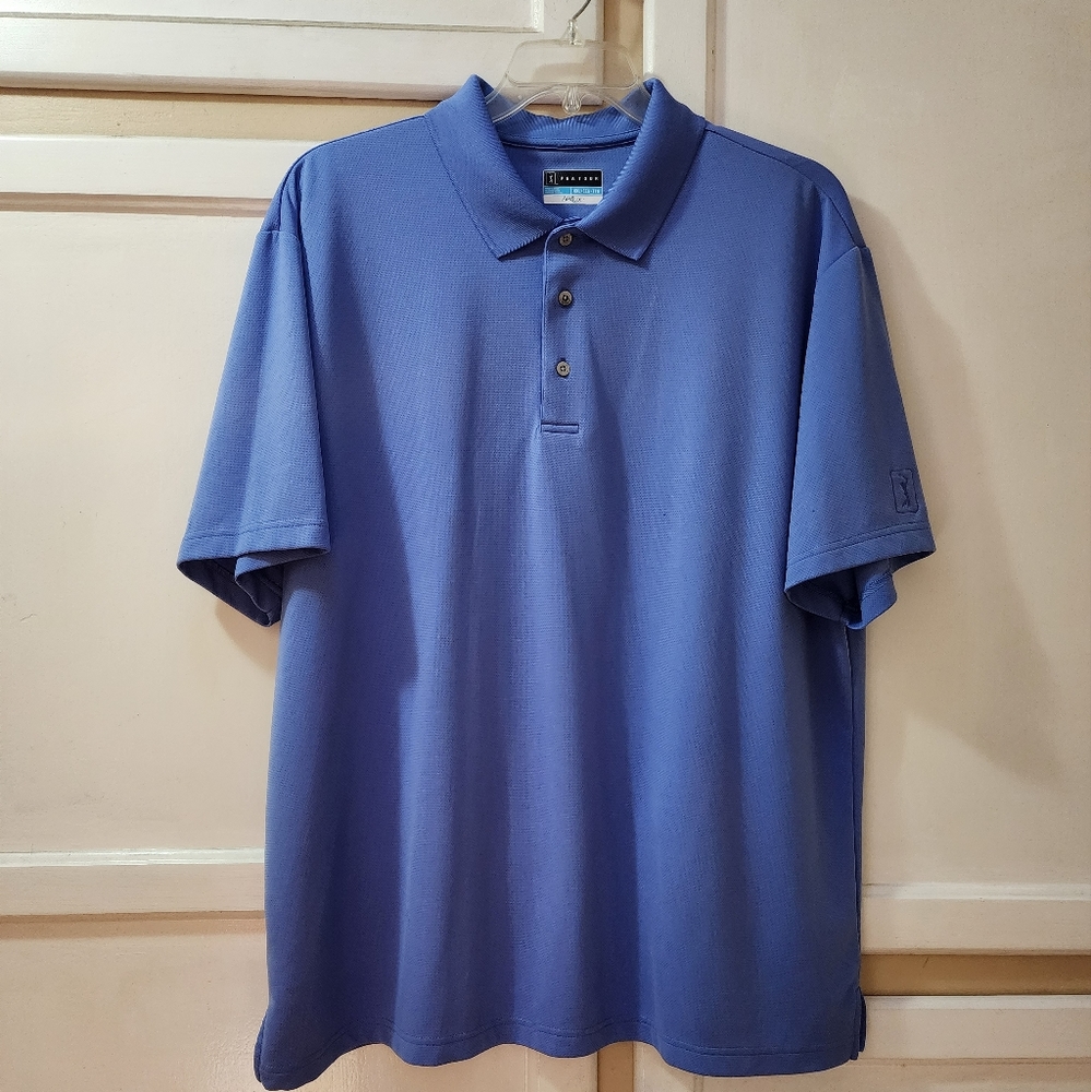 PGA TOUR Men's Airflux Short-sleeved Polo